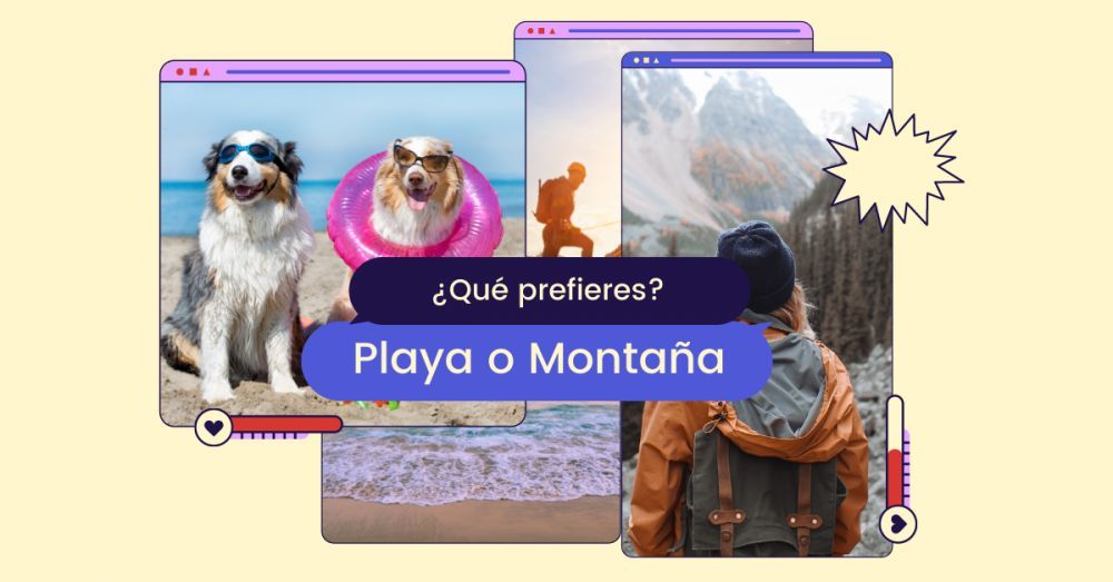 Montaña vs playa