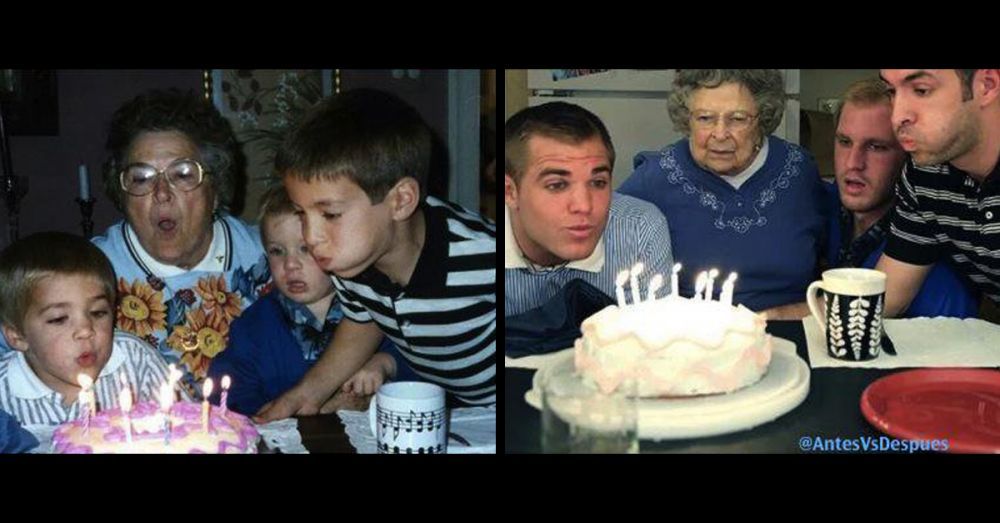 Antes vs después