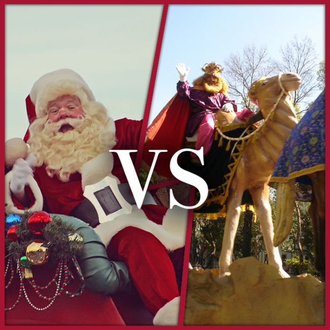 Papá Noel vs Reyes Magos