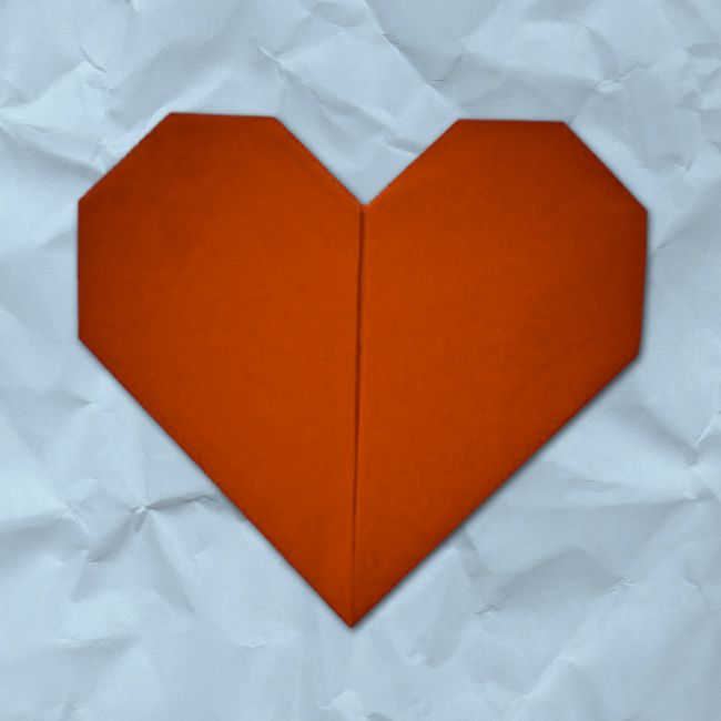 Corazón de papel