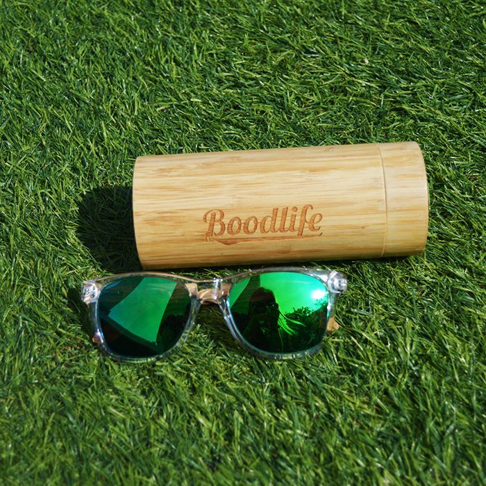 Hunteet - Premio - Gafas de marca Boodlife con varillas de madera