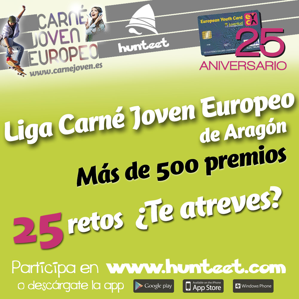 Carné Joven Europeo de Aragón